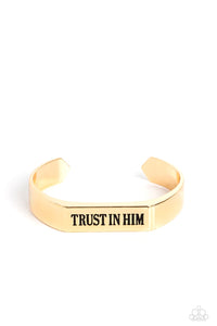 Trusting Trinket Gold Bracelet