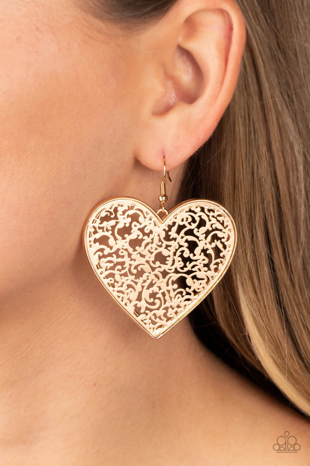 Fairest In The Land Gold Earrings