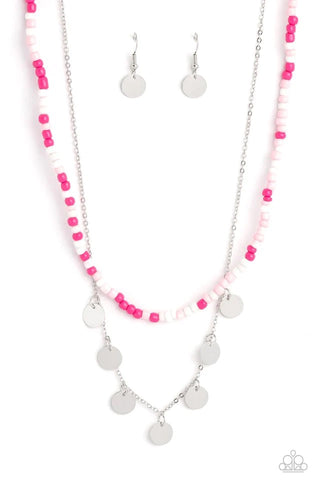 Comet Candy Pink Necklace