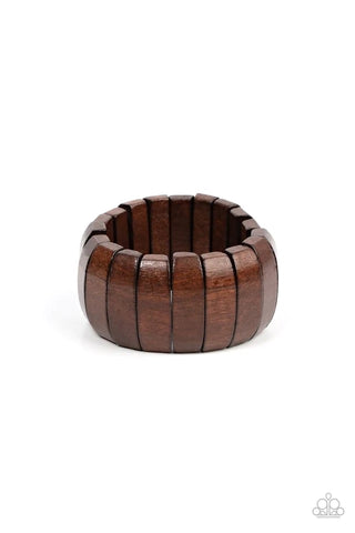 Boardwalk Bonanza Brown Bracelet