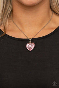 Love Hurts Pink Necklace