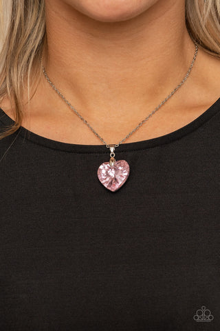 Love Hurts Pink Necklace