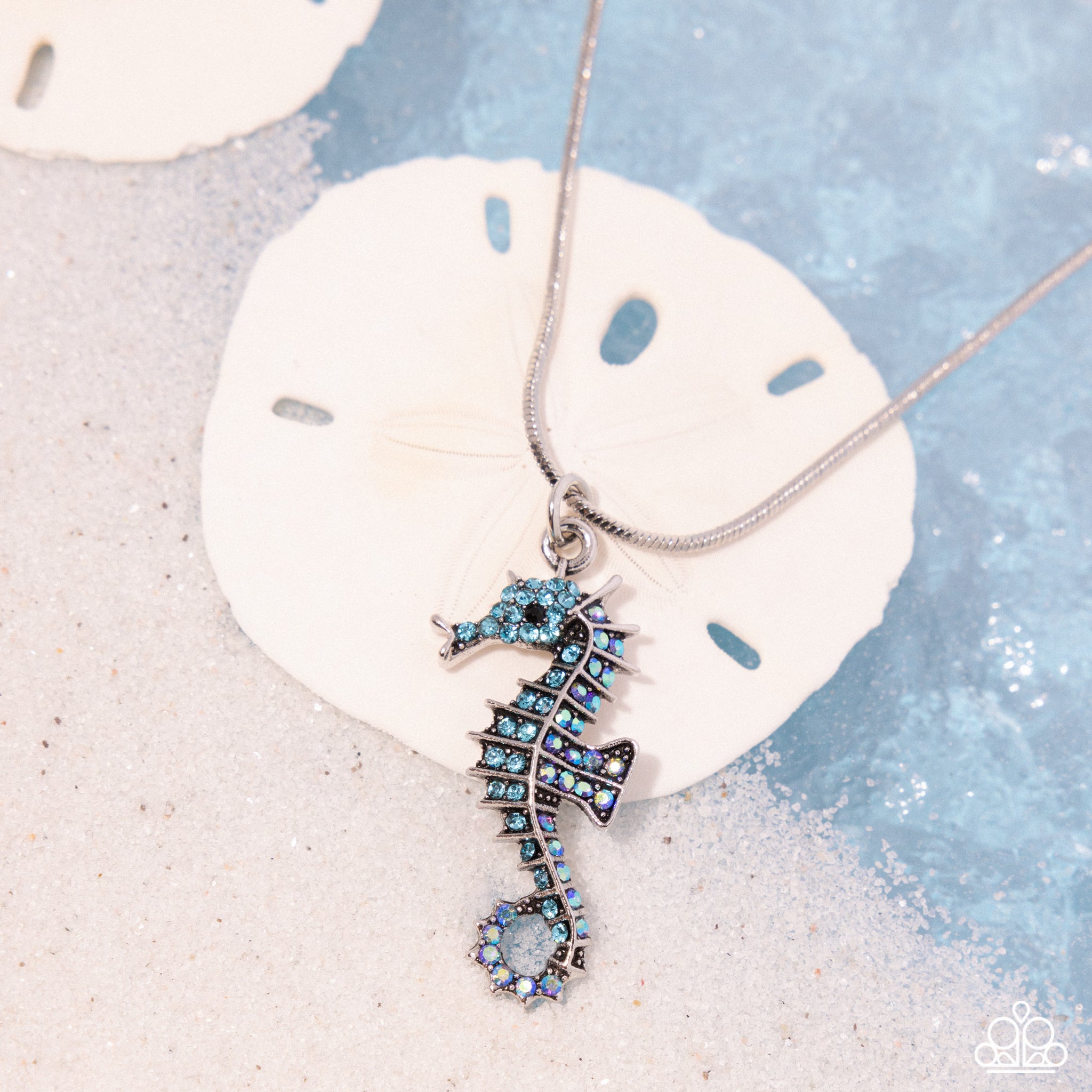 Seahorse Shanty - Blue Necklace