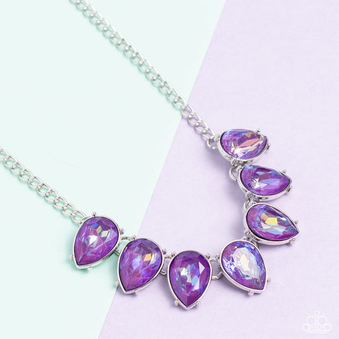 FLIRTY Dancing - Purple Necklace