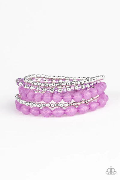 Sugary Sweet Purple Bracelets