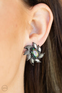 Sophisticated Swirl Multi Clip On Earring