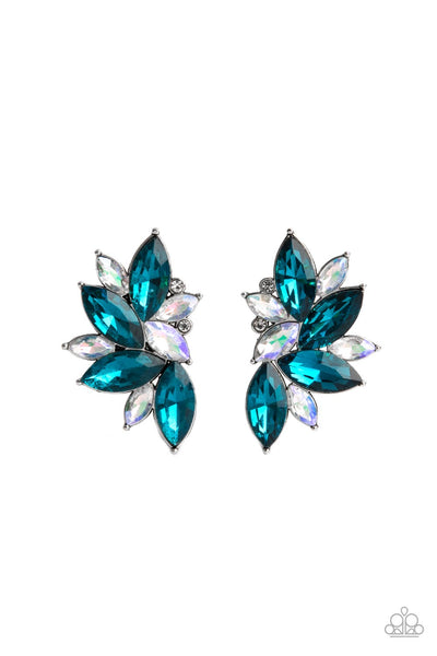 Instant Iridescence Blue - Earring