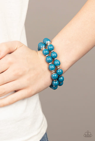 Bubble Blast Off Blue Bracelet