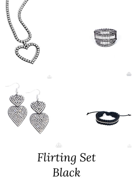 Flirting Set Black