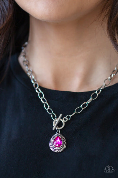 Sheen Queen Pink Necklace