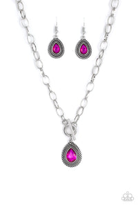 Sheen Queen Pink Necklace