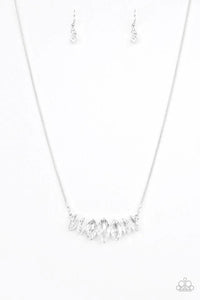 Leading Lady White Necklace