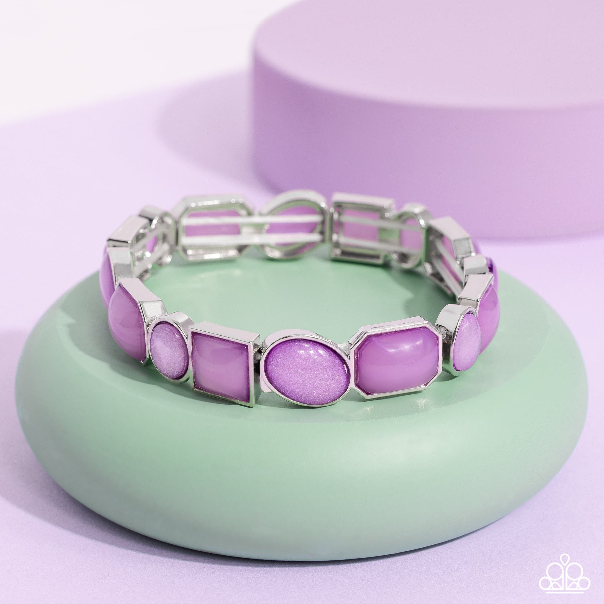 Giving Geometrics - Purple Bracelet