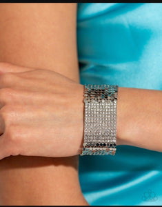 Disco Dame White Bracelet