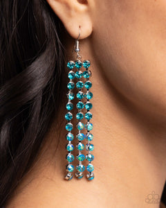 Ombré Occupation - Blue Earrings