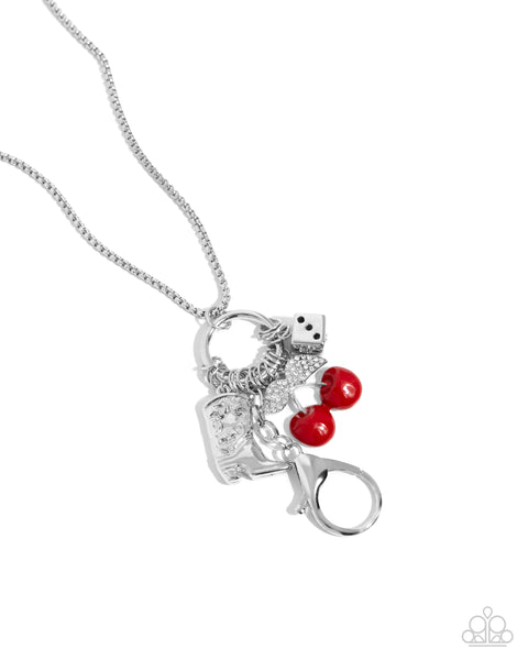 Casual Cowboy - Red Lanyard Necklace