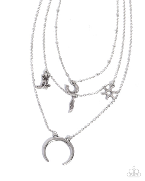 Saloon Sass Silver Necklace