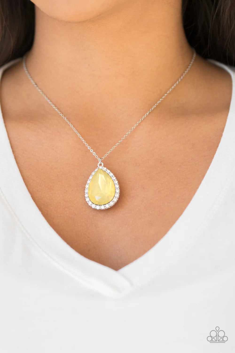 Come Of Ageless Yellow Necklace