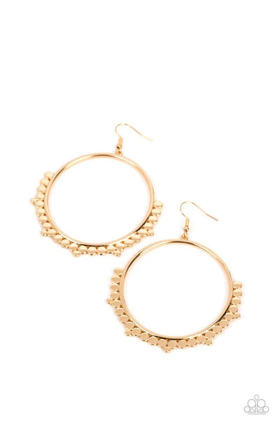 Ultra Untamable Gold Earrings