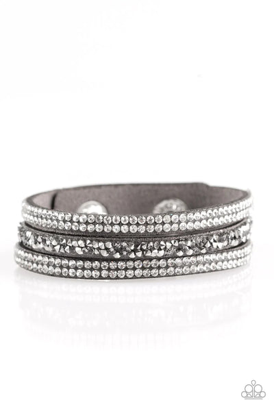 Mega Glam Silver Bracelet