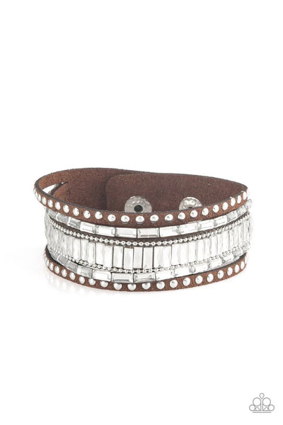 Rock Star Rocker - Brown Bracelet