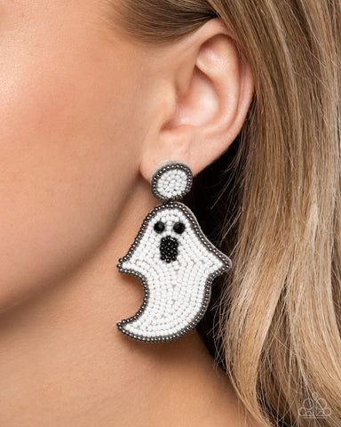 Ghost Story - White Earrings