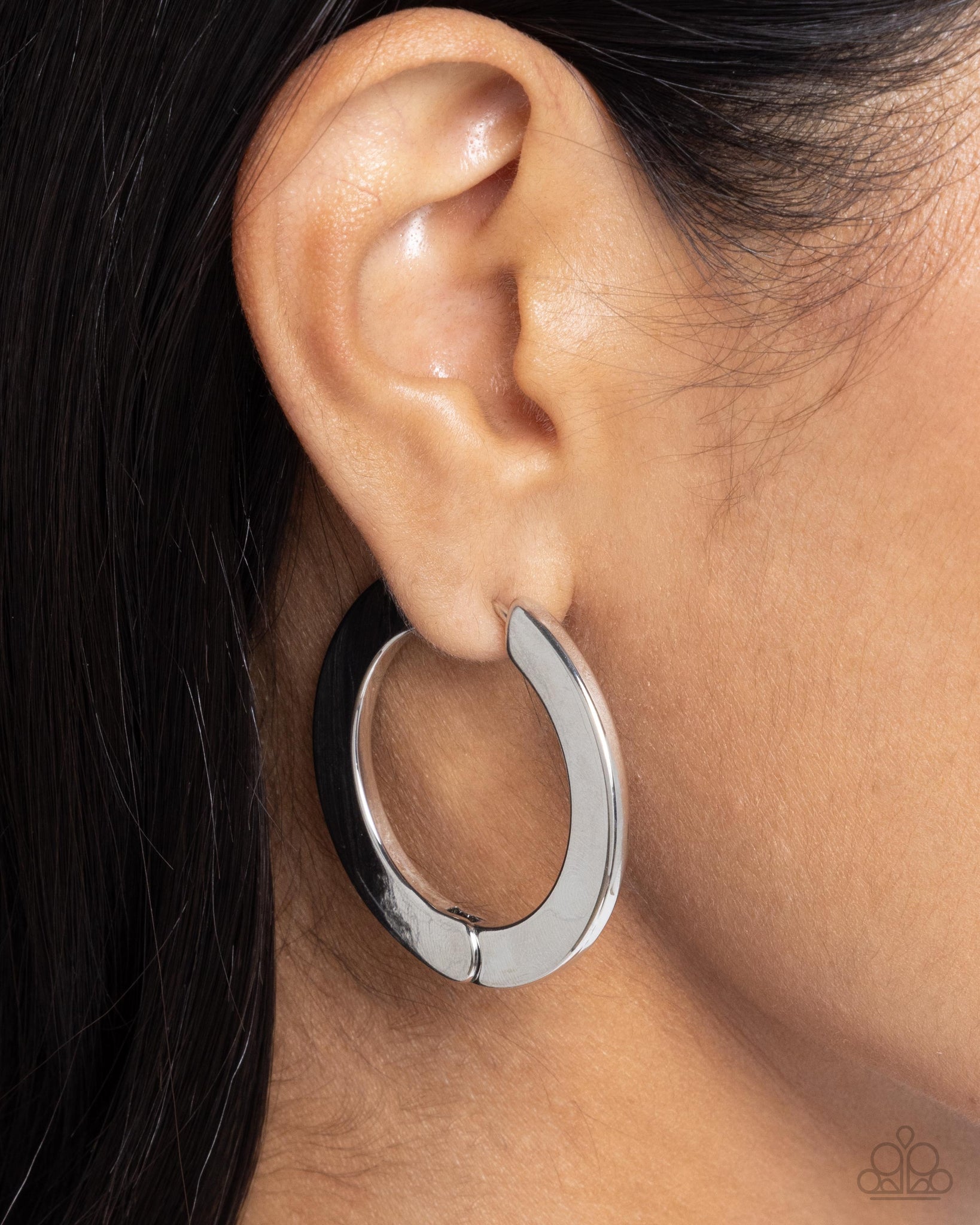 Circling Chariot - Silver Earrings