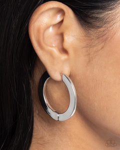 Circling Chariot - Silver Earrings