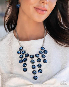 Spotlight Stunner - Blue Necklace