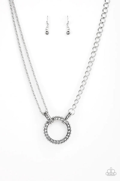 Razzle Dazzle Silver Necklace