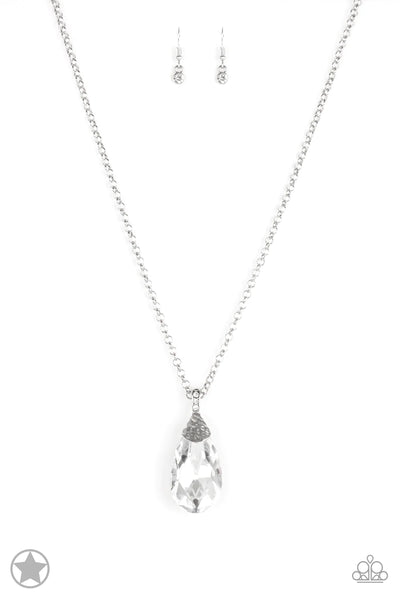 Spellbinding Sparkle - White Necklace