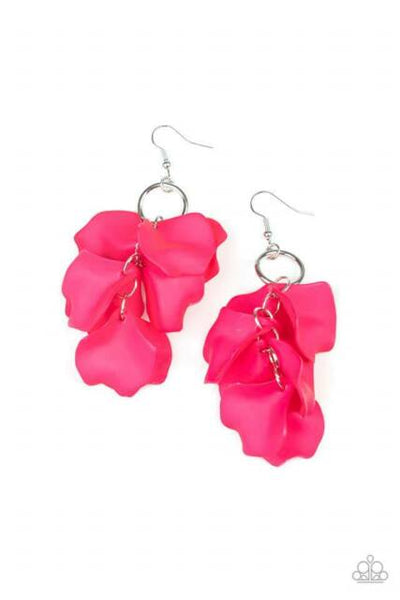 Glass Gardens Pink Earrings