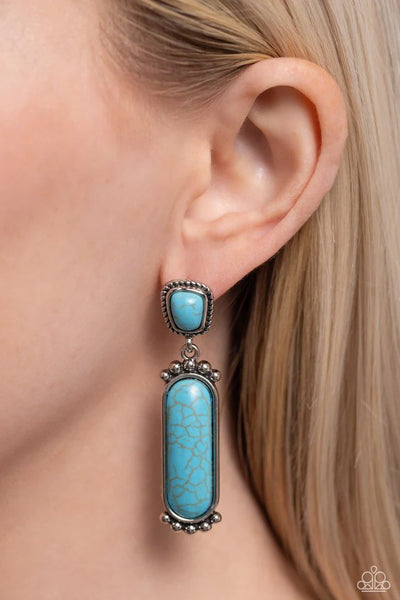 Southern Charm Blue Earring