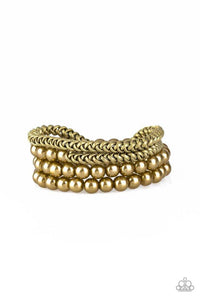 Industrial Incognito Brass Bracelet