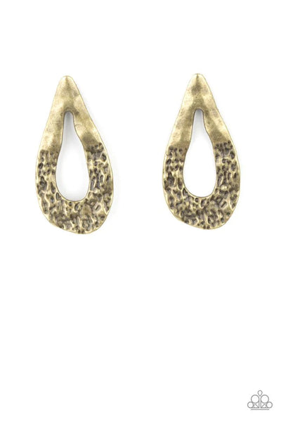 Industrial Antiquity Brass Earring