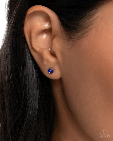 Logical Light - Blue Earring