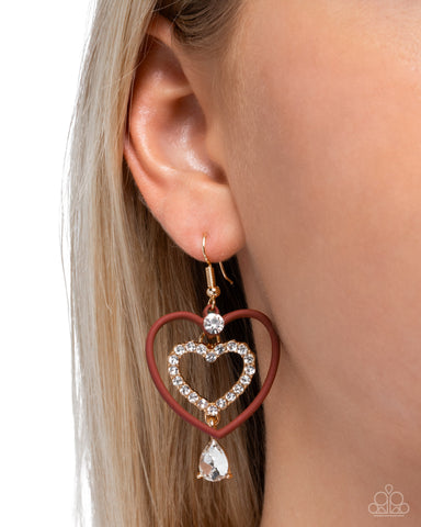 Soft and Sweet - Red Earrings