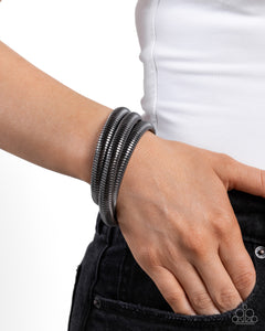 Charismatic Coils - Black Bracelet