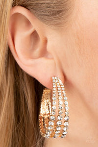 Cosmopolitan Cool Gold Earrings