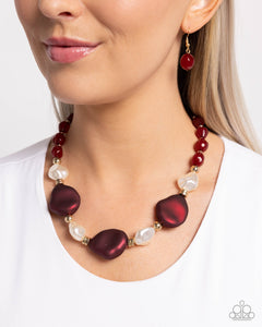 Forever Feature - Red Necklace