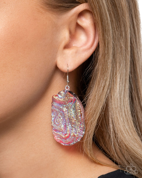 Artistic Avenue - Pink Earrings