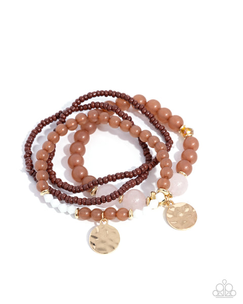 Superior Stack - Brown Bracelet