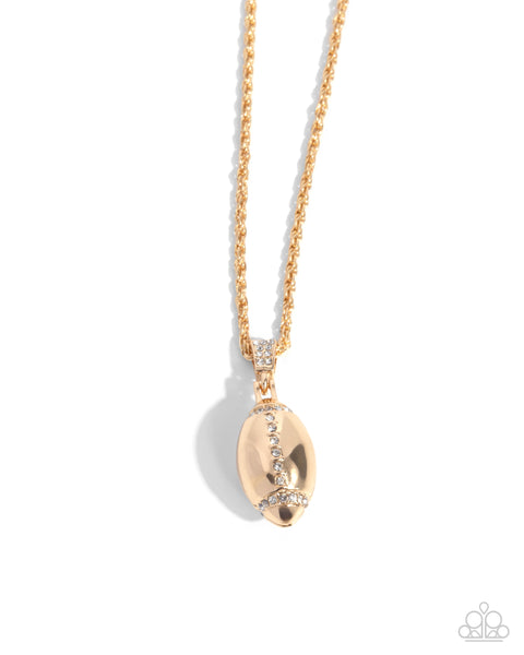 Football Future - Gold Urban Necklace