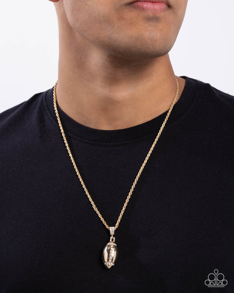 Football Future - Gold Urban Necklace