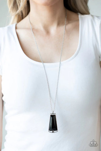 Empire State Elegance Black Necklace