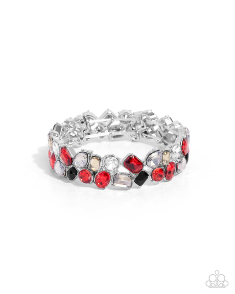 Handcrafted Haven - Red Bracelet