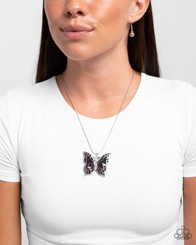 Magical Metamorphosis - Purple Necklace