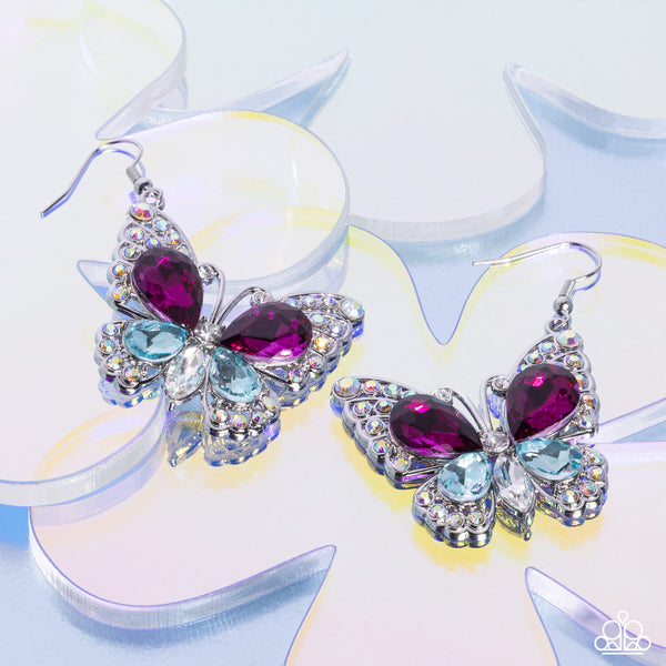 Teardrop Takeoff - Multi Earrings