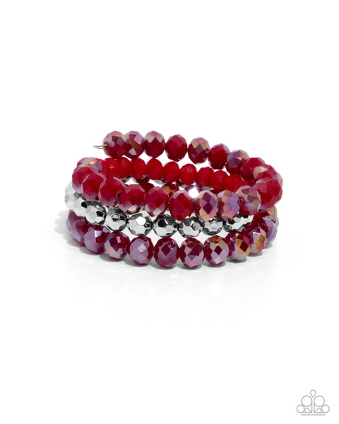 Memorable Makeover - Red Bracelet