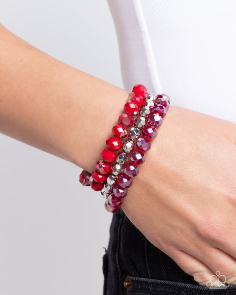 Memorable Makeover - Red Bracelet